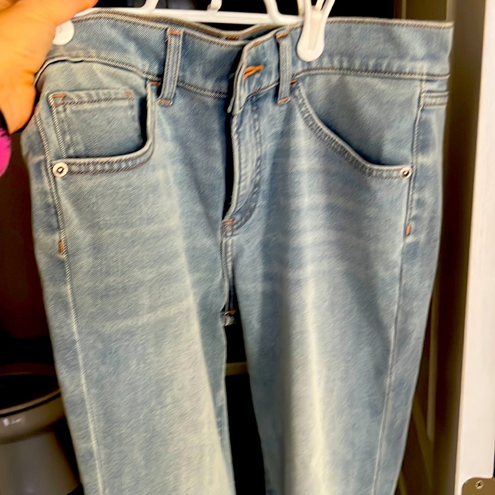 Express jeans size 8. Mid rise
